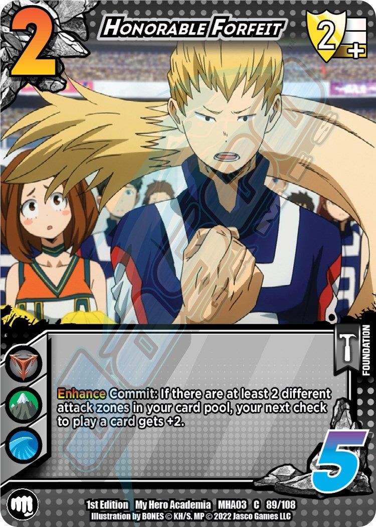 Honorable Forfeit (89) [MHA3] - UniVersus Single