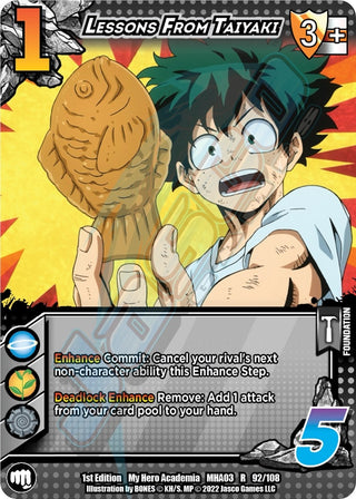 Lessons From Taiyaki (92) [MHA3] - UniVersus Single