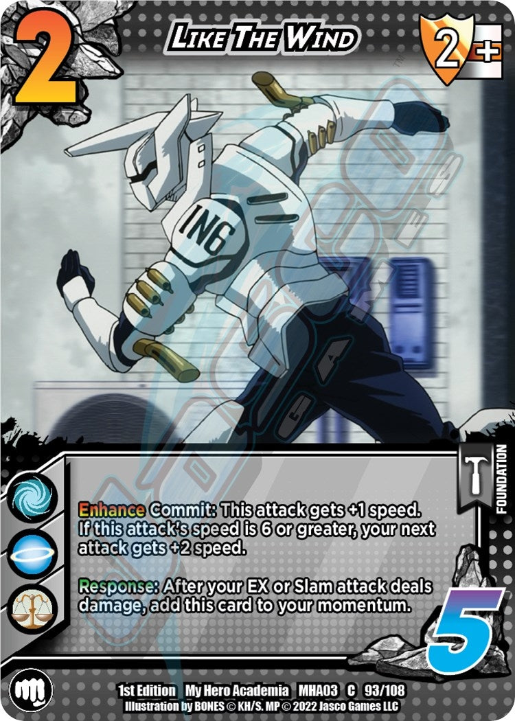 Like the Wind (93) [MHA3] - UniVersus Single