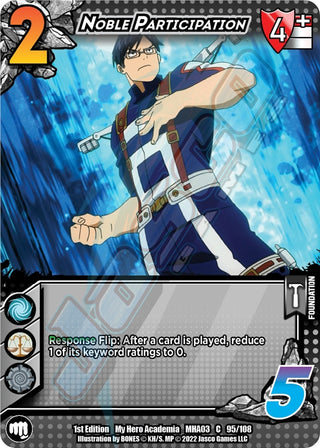 Noble Participation (95) [MHA3] - UniVersus Single