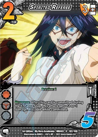 Spirited Referee (102) [MHA3] - UniVersus Single