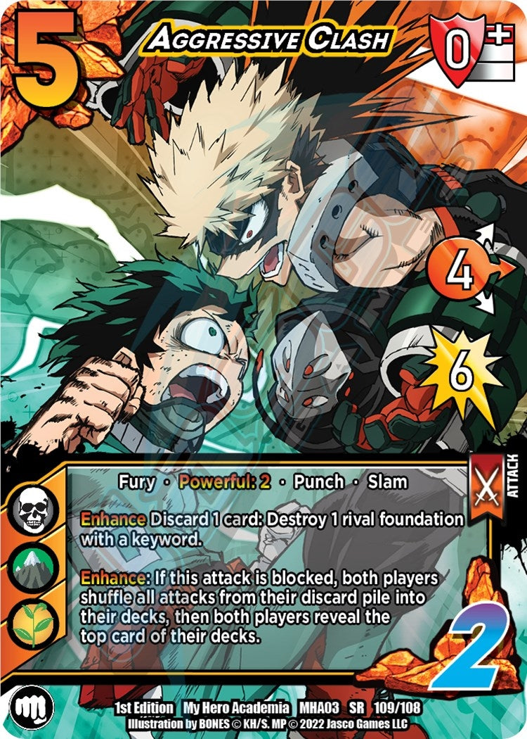 Aggressive Clash (109) [MHA3] - UniVersus Single