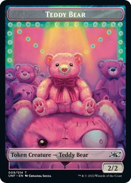 Teddy Bear // Food (011) Double-sided Token (0) [UNF] - MTG Single