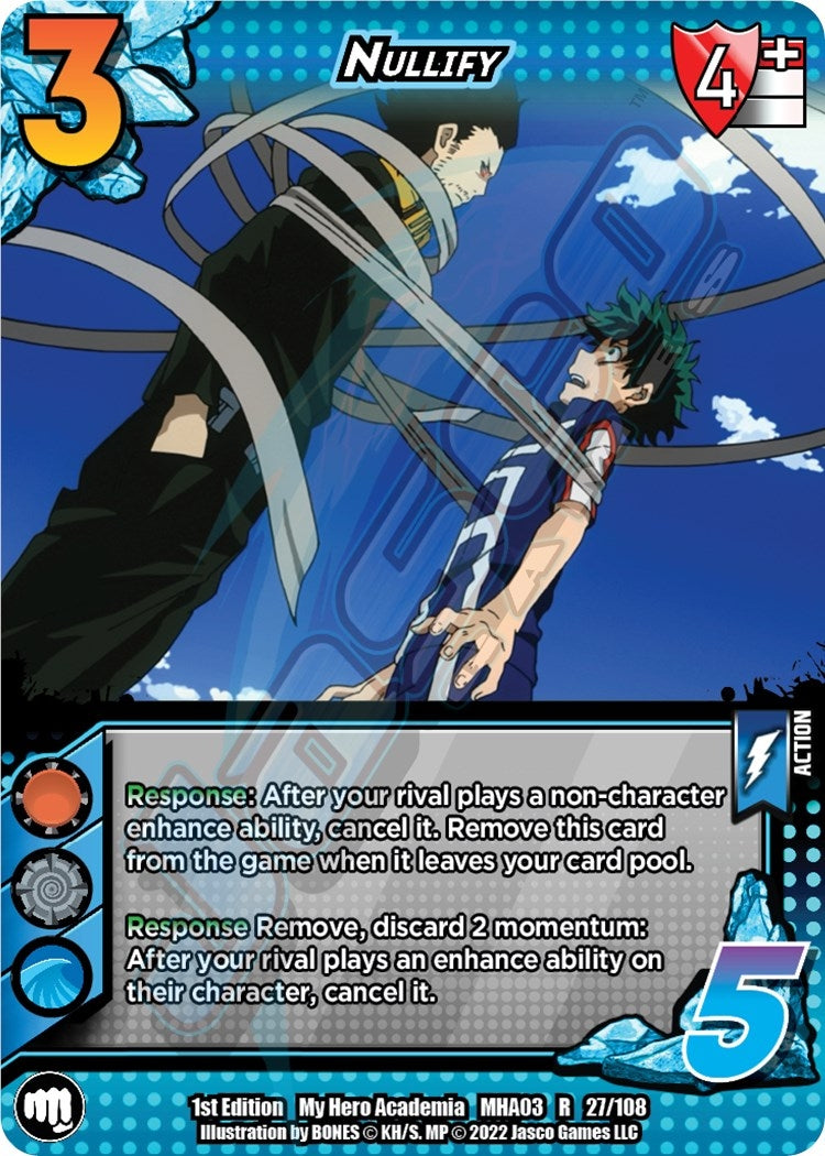 Nullify (27) [MHA3] - UniVersus Single