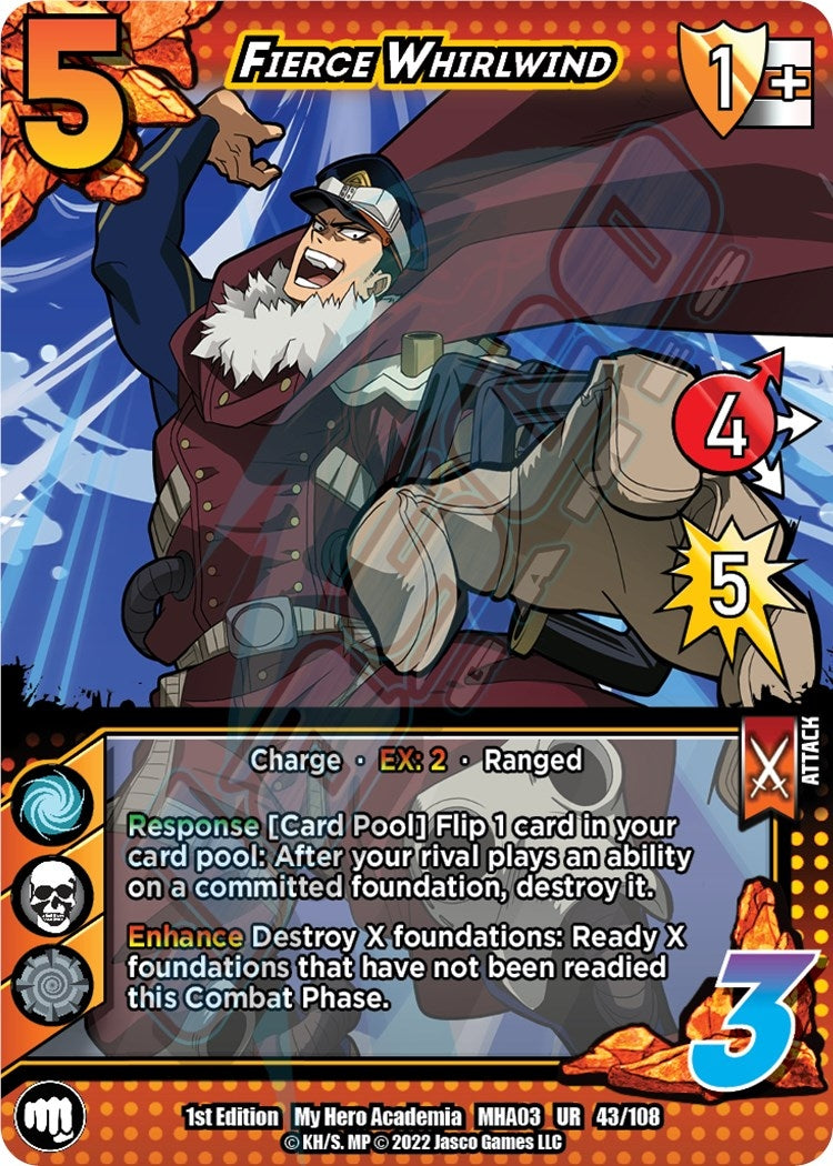 Fierce Whirlwind (43) [MHA3] - UniVersus Single