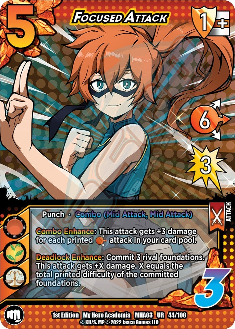 Focused Attack (44) [MHA3] - UniVersus Single