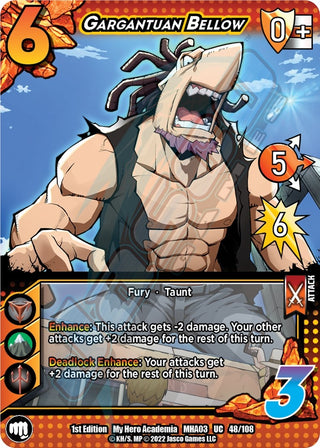 Gargantuan Bellow (48) [MHA3] - UniVersus Single
