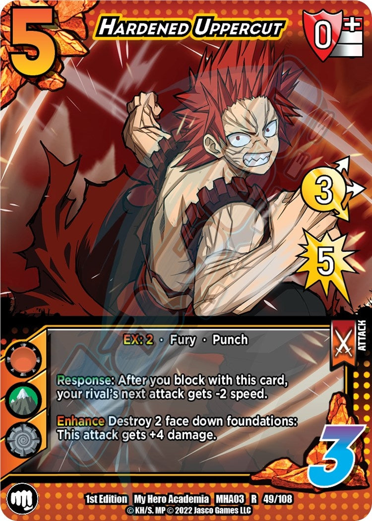 Hardened Uppercut (49) [MHA3] - UniVersus Single