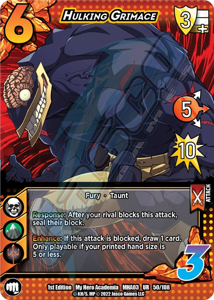 Hulking Grimace (50) [MHA3] - UniVersus Single