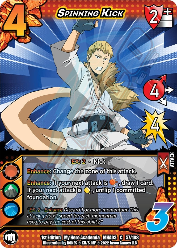 Spinning Kick (57) [MHA3] - UniVersus Single