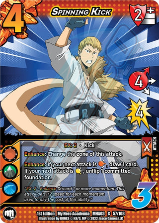 Spinning Kick (57) [MHA3] - UniVersus Single
