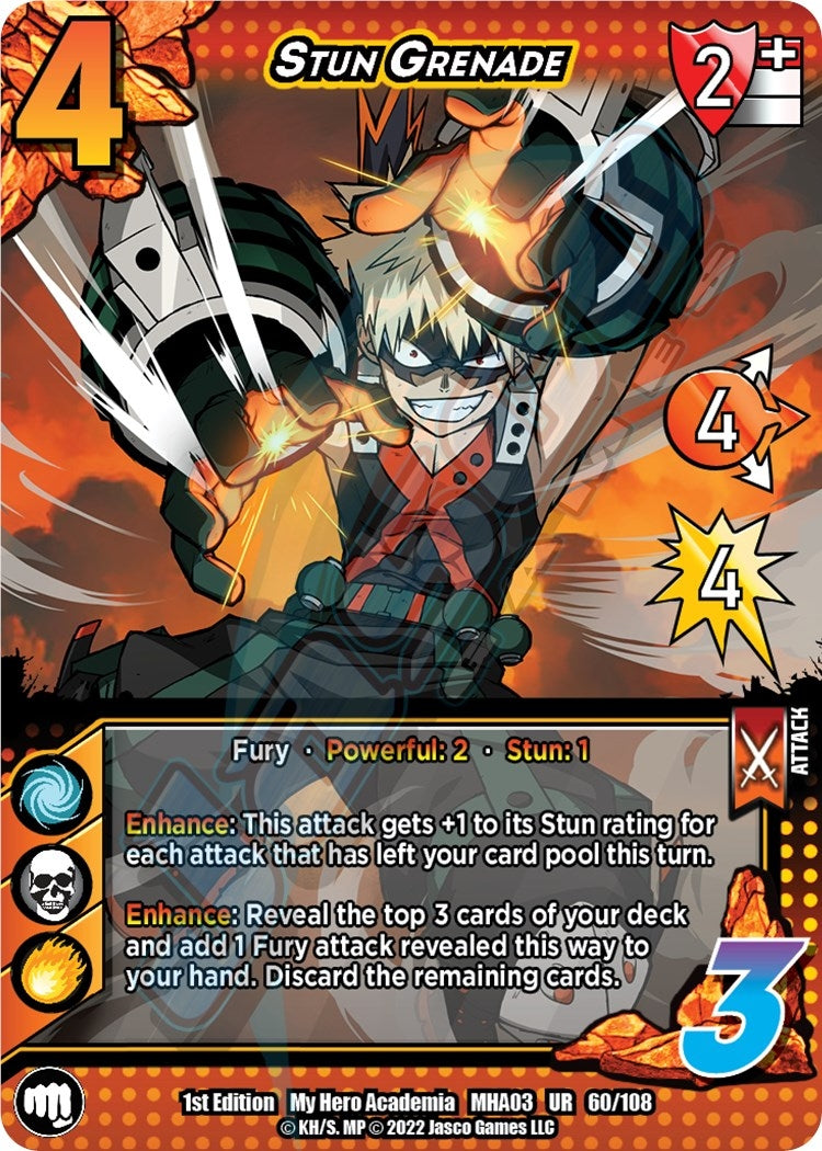 Stun Grenade (60) [MHA3] - UniVersus Single