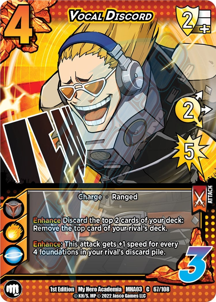 Vocal Discord (67) [MHA3] - UniVersus Single