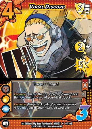 Vocal Discord (67) [MHA3] - UniVersus Single