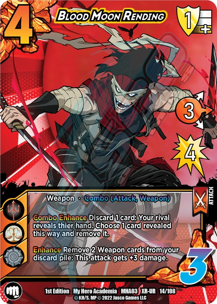 Blood Moon Rending (XR) (14) [MHA3] - UniVersus Single