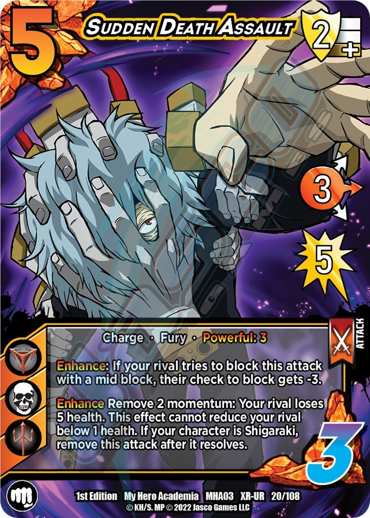 Sudden Death Assault (XR) (20) [MHA3] - UniVersus Single