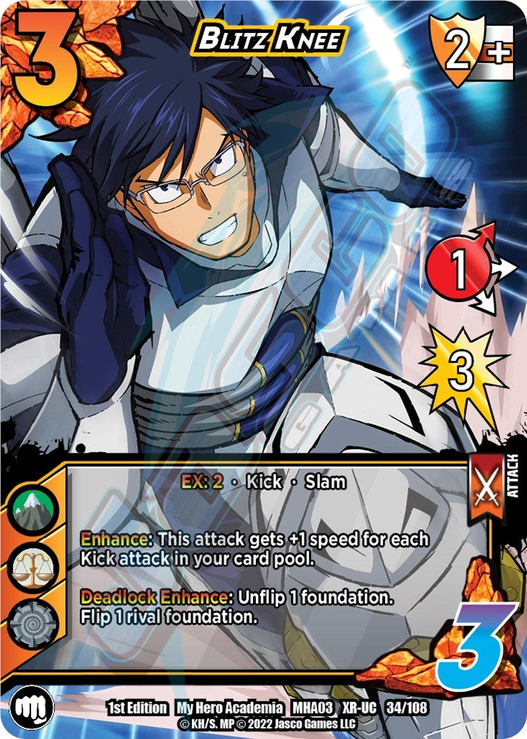Blitz Knee (XR) (34) [MHA3] - UniVersus Single