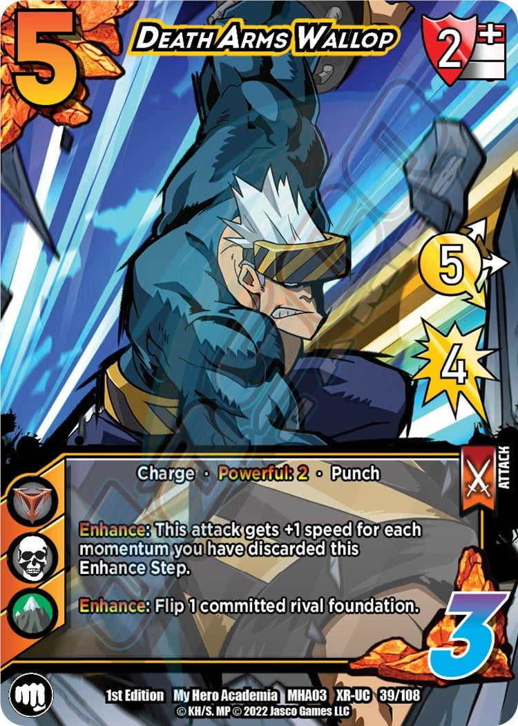 Death Arms Wallop (XR) (39) [MHA3] - UniVersus Single