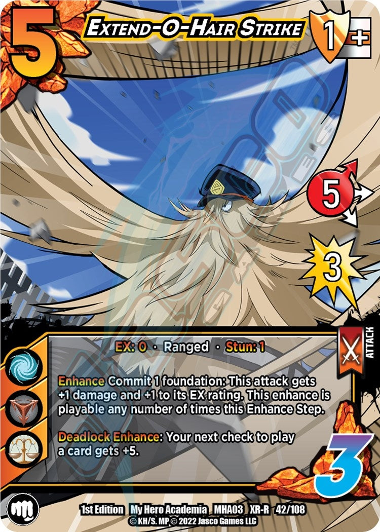 Extend-o-Hair Strike (XR) (42) [MHA3] - UniVersus Single