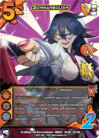 Somnambulism (XR) (56) [MHA3] - UniVersus Single