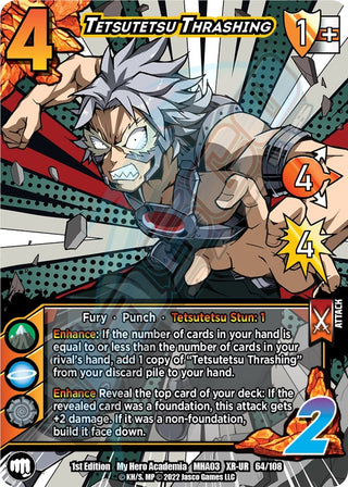 Tetsutetsu Thrashing (XR) (64) [MHA3] - UniVersus Single