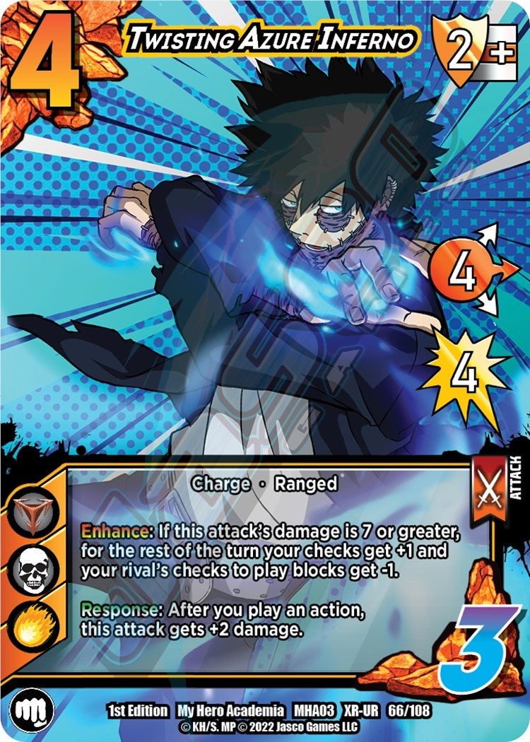 Twisting Azure Inferno (XR) (66) [MHA3] - UniVersus Single