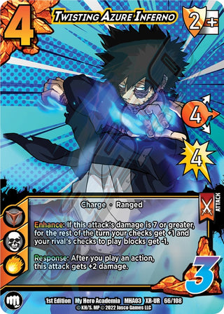 Twisting Azure Inferno (XR) (66) [MHA3] - UniVersus Single