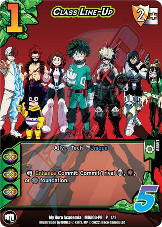 Class Line-Up (Heroes Clash Pre-Release) (311) [MHAP] - UniVersus Single