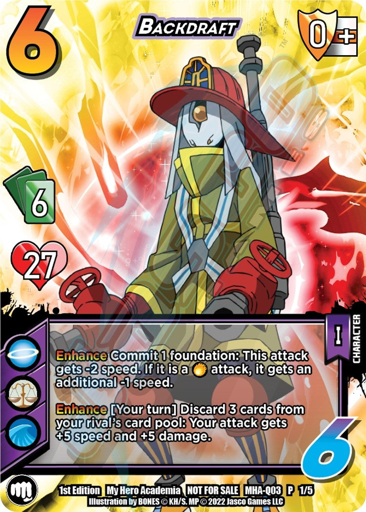 Backdraft (Quirk Pack 3) (315) [MHAP] - UniVersus Single