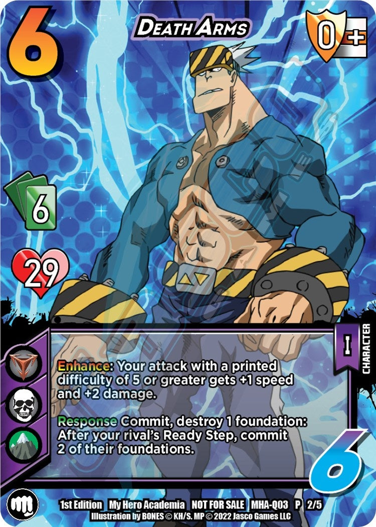 Death Arms (Quirk Pack 3) (325) [MHAP] - UniVersus Single