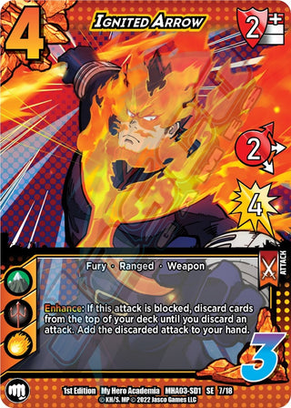 Ignited Arrow (7) [MHA3] - UniVersus Single