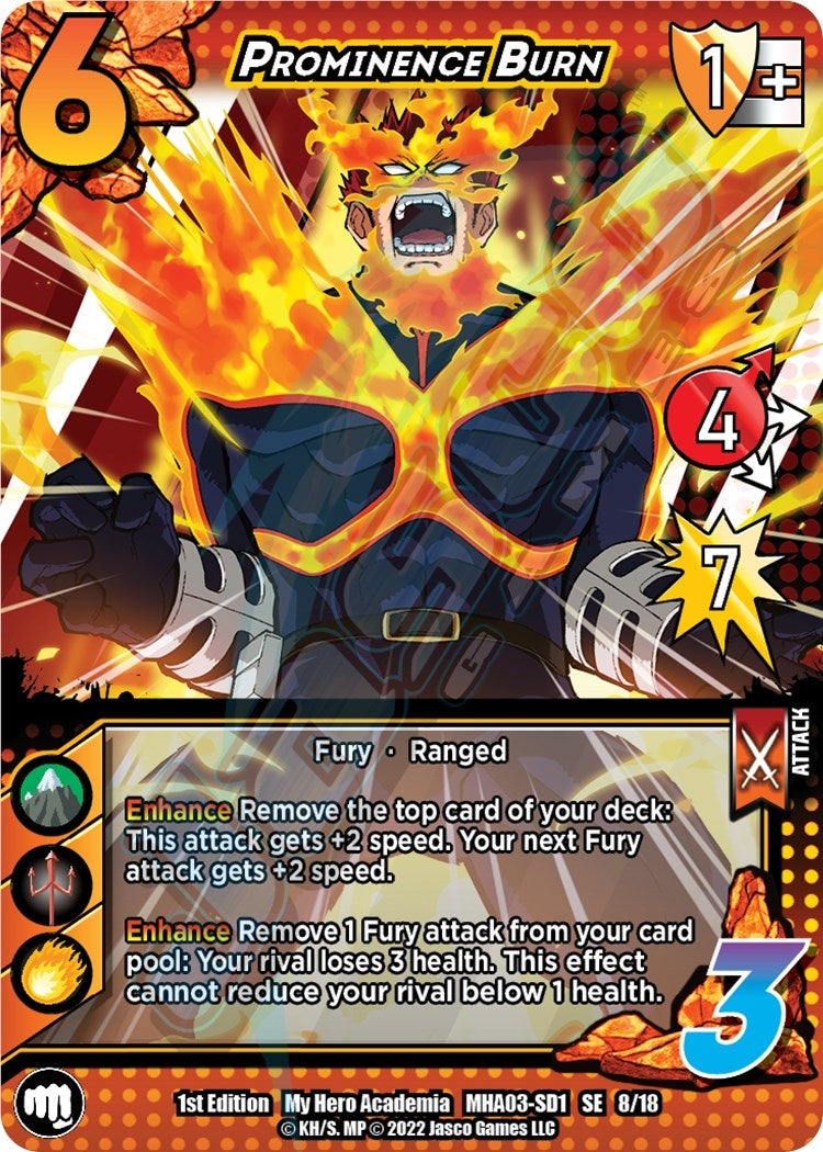 Prominence Burn (8) [MHA3] - UniVersus Single