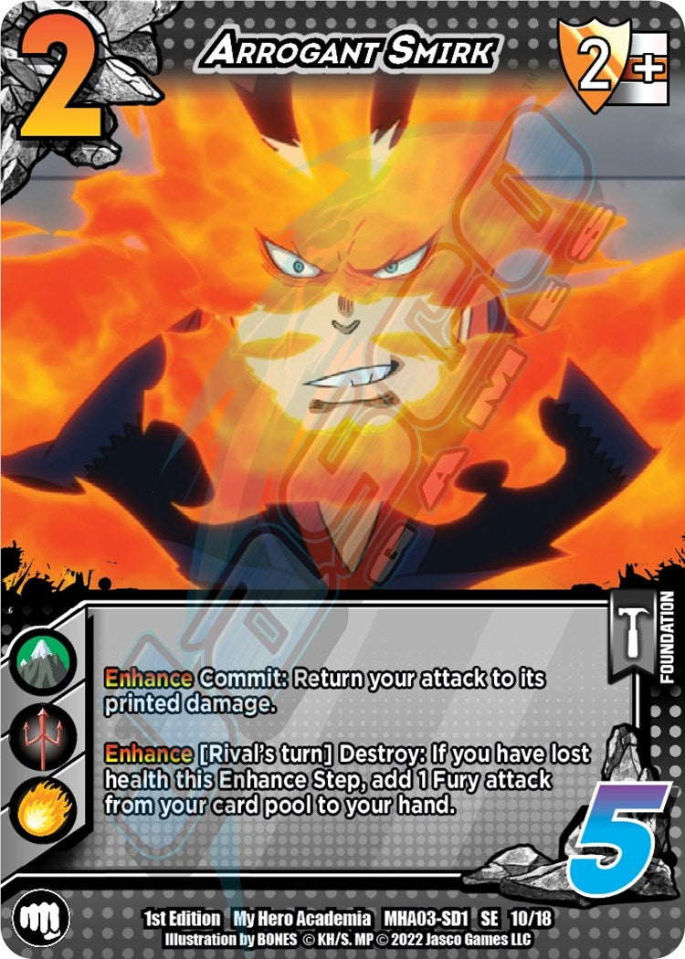Arrogant Smirk (10) [MHA3] - UniVersus Single