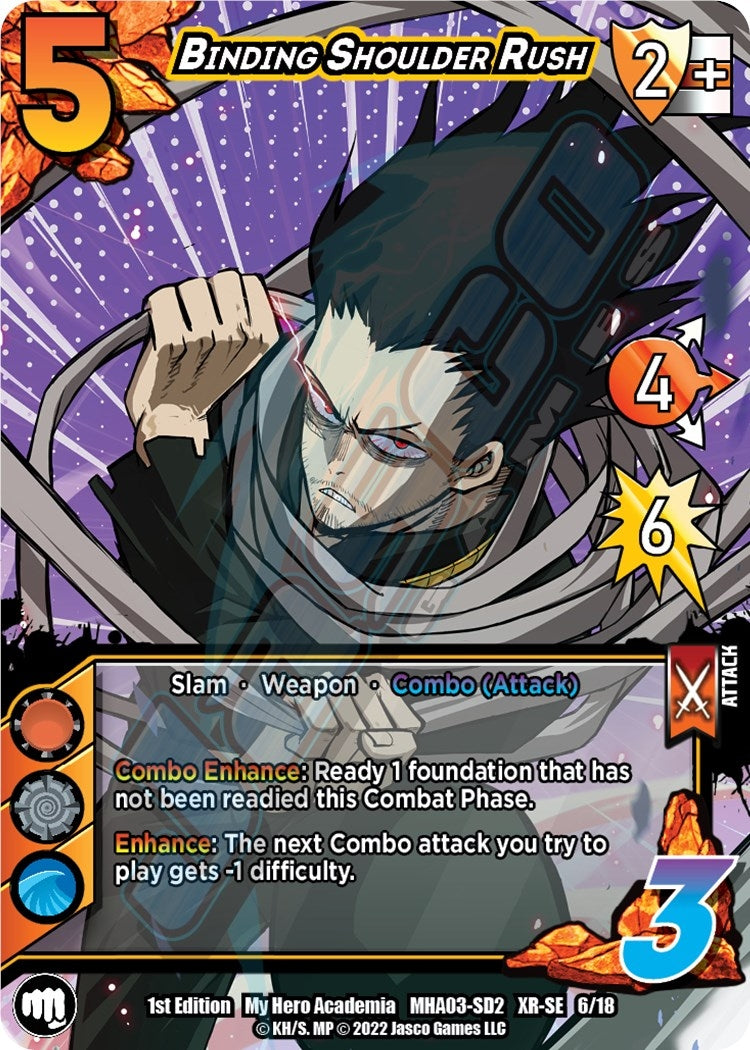 Binding Shoulder Rush (XR) (6) [MHA3] - UniVersus Single
