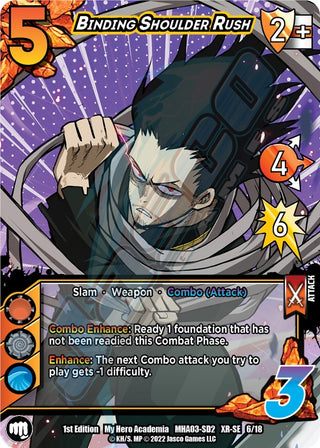 Binding Shoulder Rush (XR) (6) [MHA3] - UniVersus Single