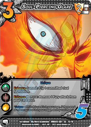 Soul-Piercing Glare (15) [MHA3] - UniVersus Single