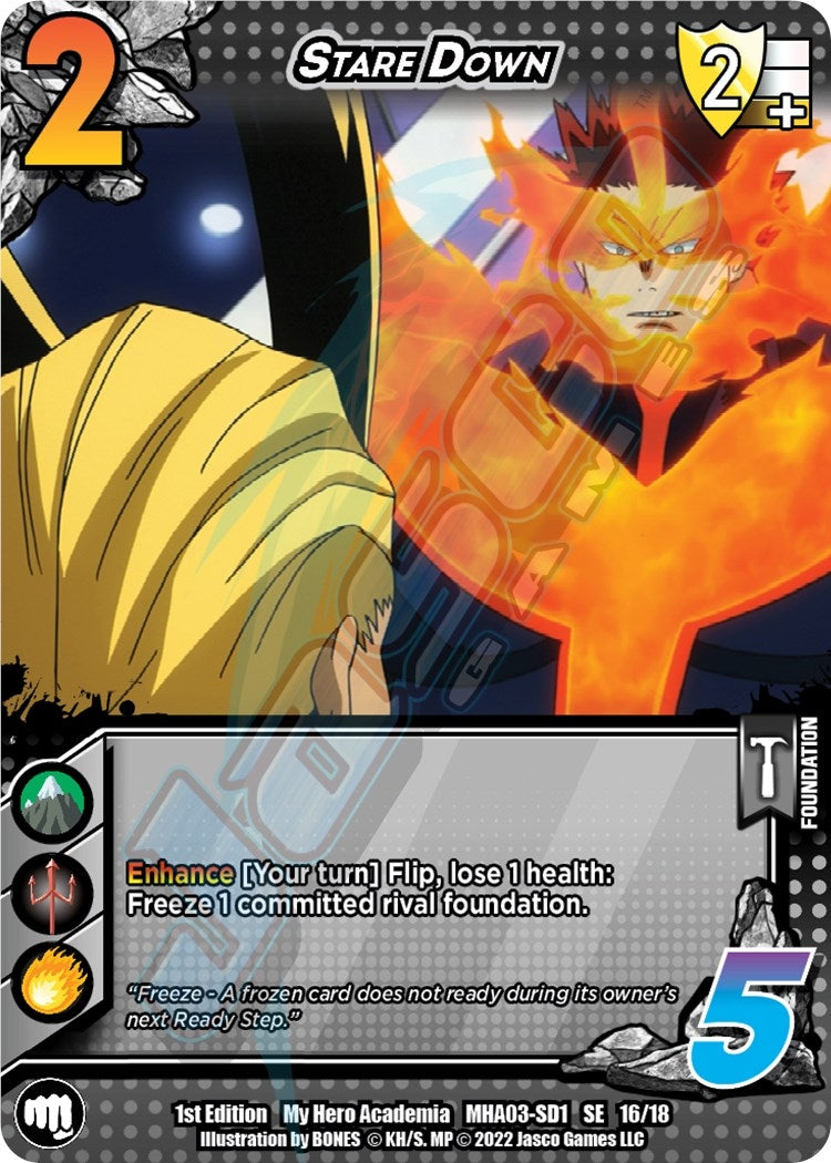 Stare Down (16) [MHA3] - UniVersus Single
