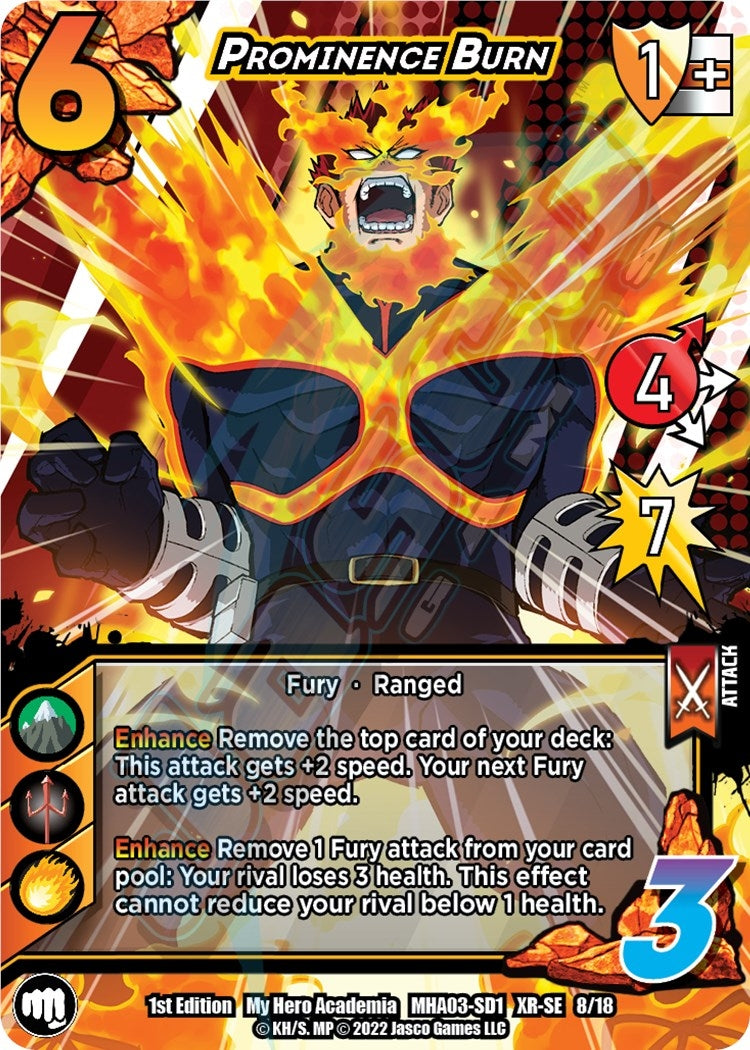 Prominence Burn (XR) (8) [MHA3] - UniVersus Single