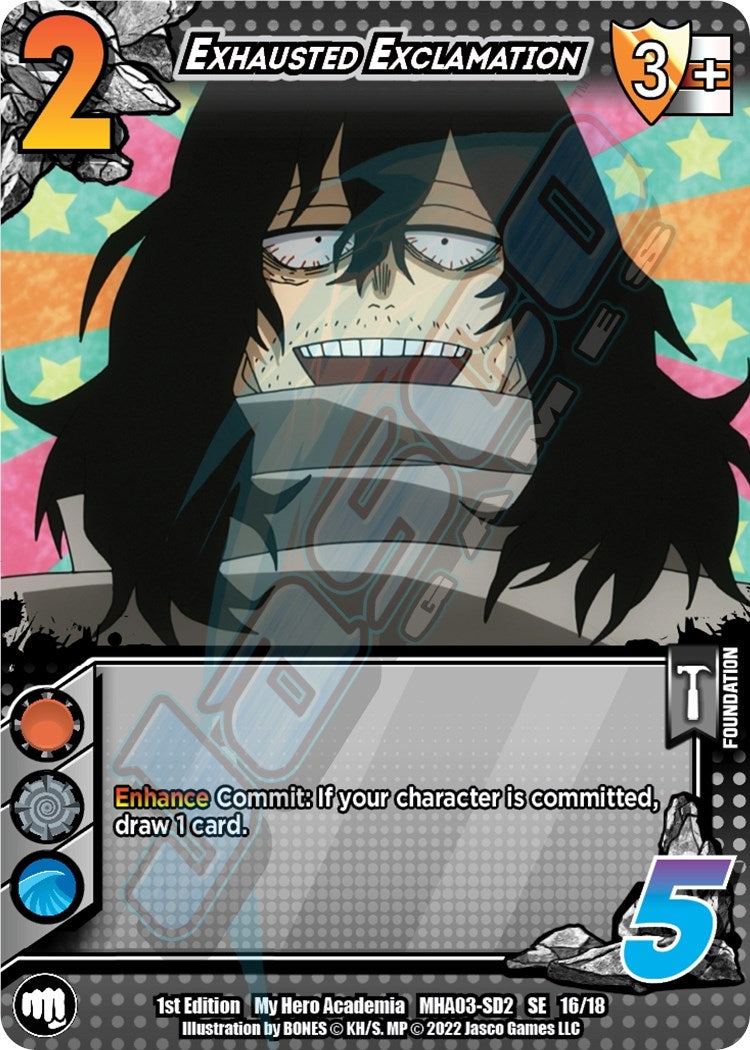 Exhausted Exclamation (16) [MHA3] - UniVersus Single