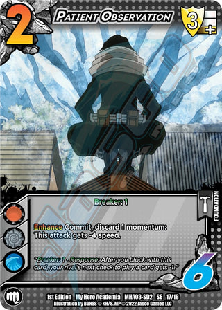 Patient Observation (17) [MHA3] - UniVersus Single