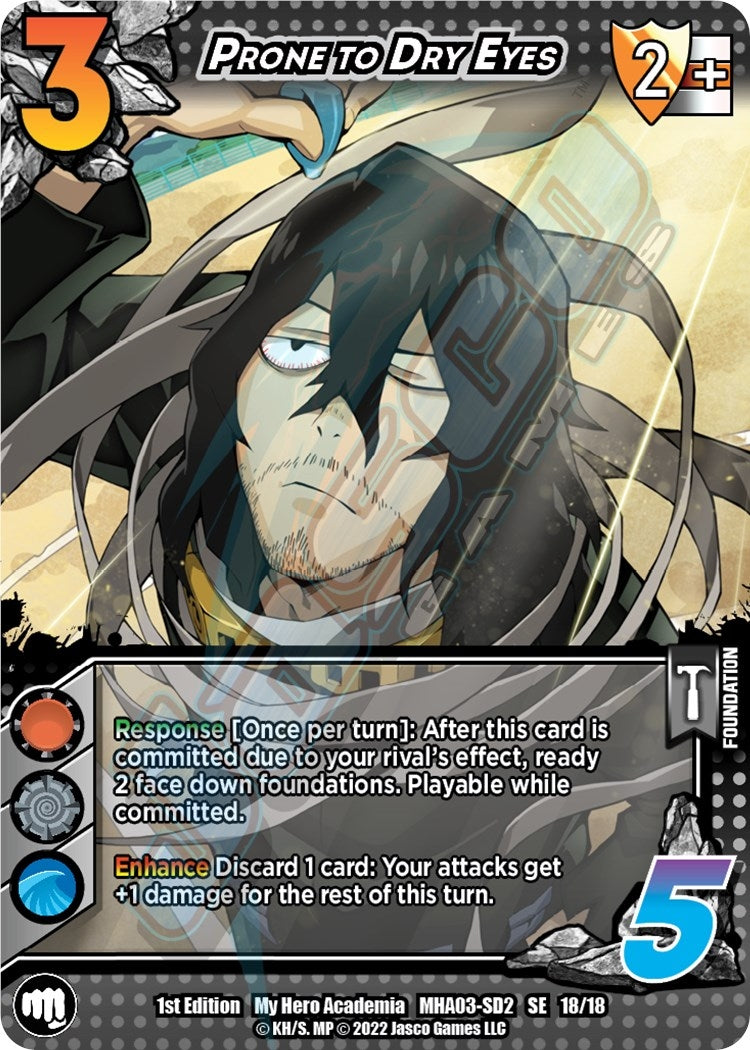 Prone to Dry Eyes (18) [MHA3] - UniVersus Single