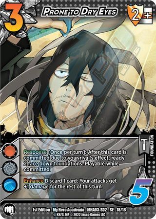 Prone to Dry Eyes (18) [MHA3] - UniVersus Single