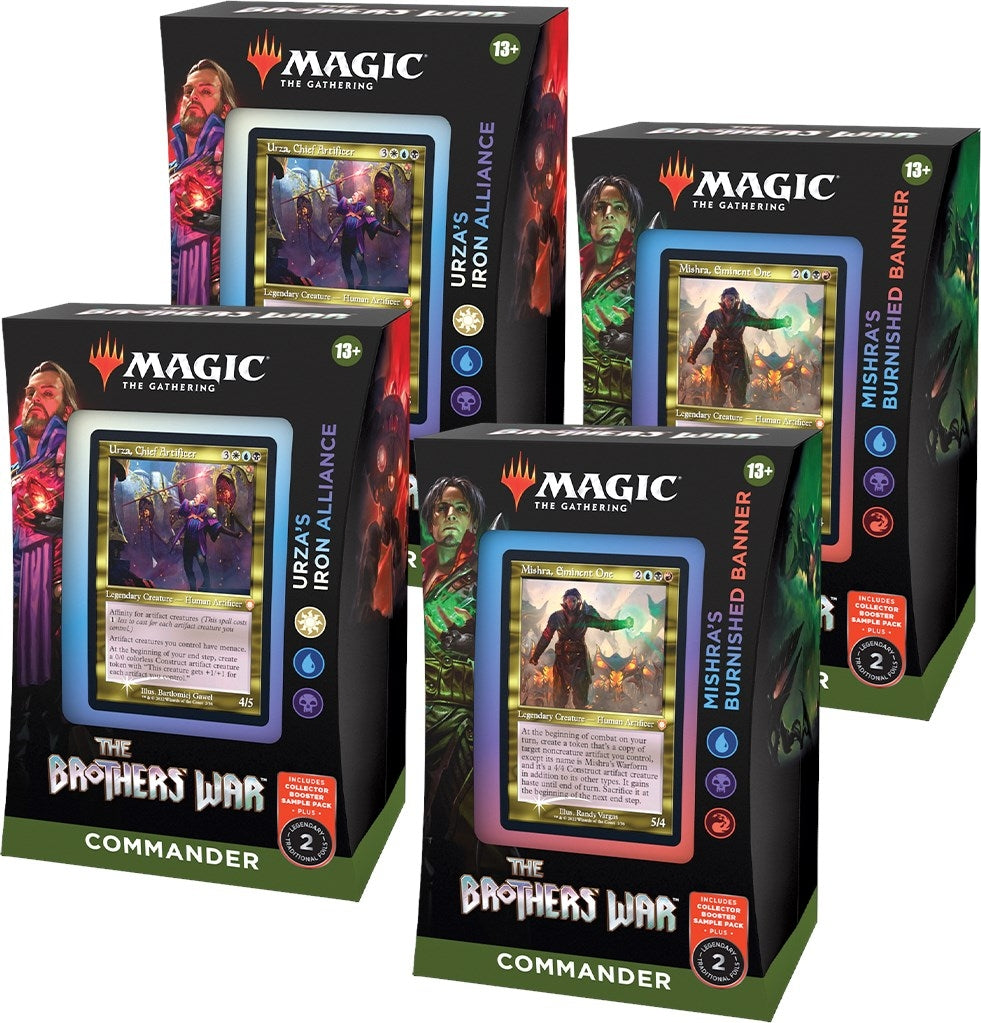 The Brothers’ War - Commander Deck Display [BRC] - MTG Sealed