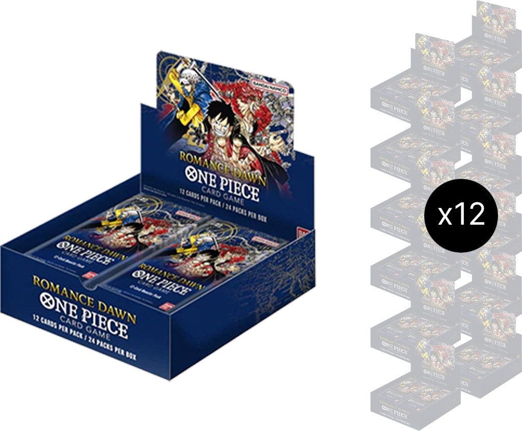 Romance Dawn - Booster Box Case (OP01) - One Piece Card Game Sealed
