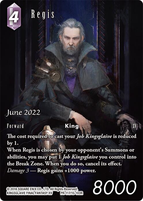 Regis (Full Art) (June 2022) (11715103) [PR] - Final Fantasy TCG Single