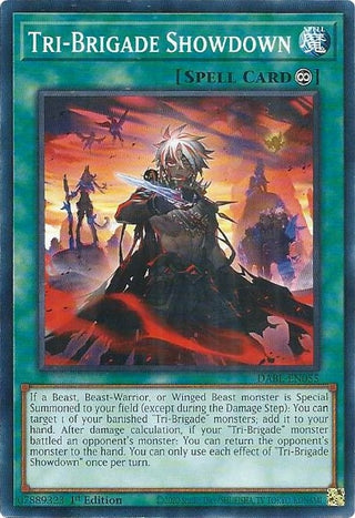 Tri-Brigade Showdown (55) (DABL) - YuGiOh Single