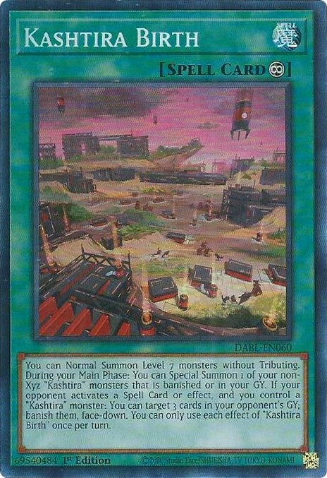 Kashtira Birth (60) (DABL) - YuGiOh Single