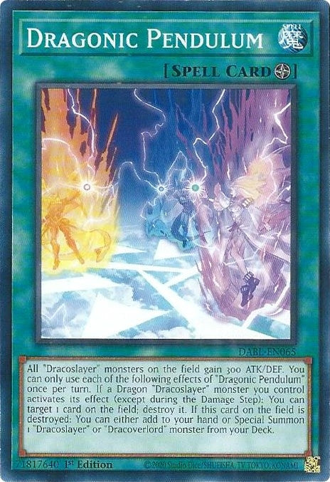 Dragonic Pendulum (65) (DABL) - YuGiOh Single