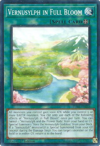 Vernusylph in Full Bloom (66) (DABL) - YuGiOh Single