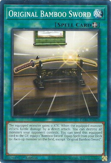 Original Bamboo Sword (70) (DABL) - YuGiOh Single